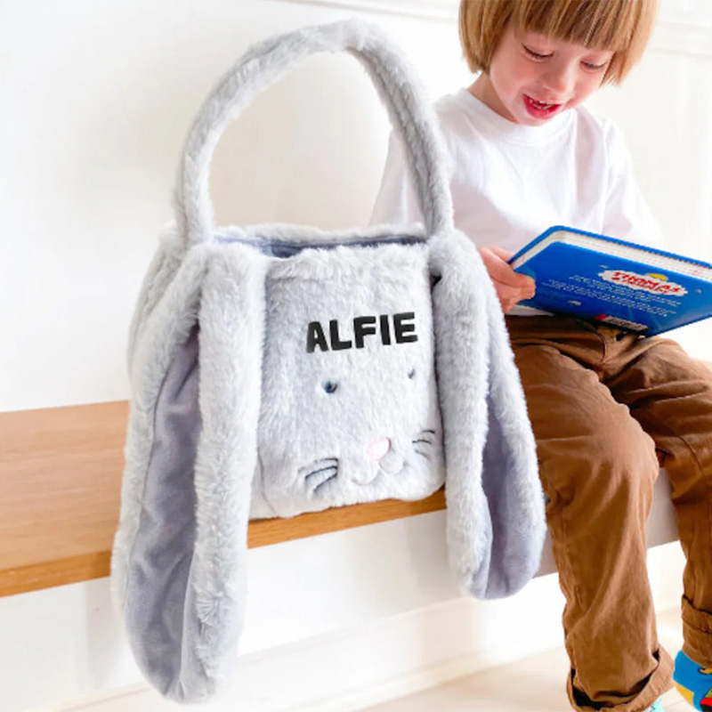 Party Games Name - Sac de lapin moelleux avec nom