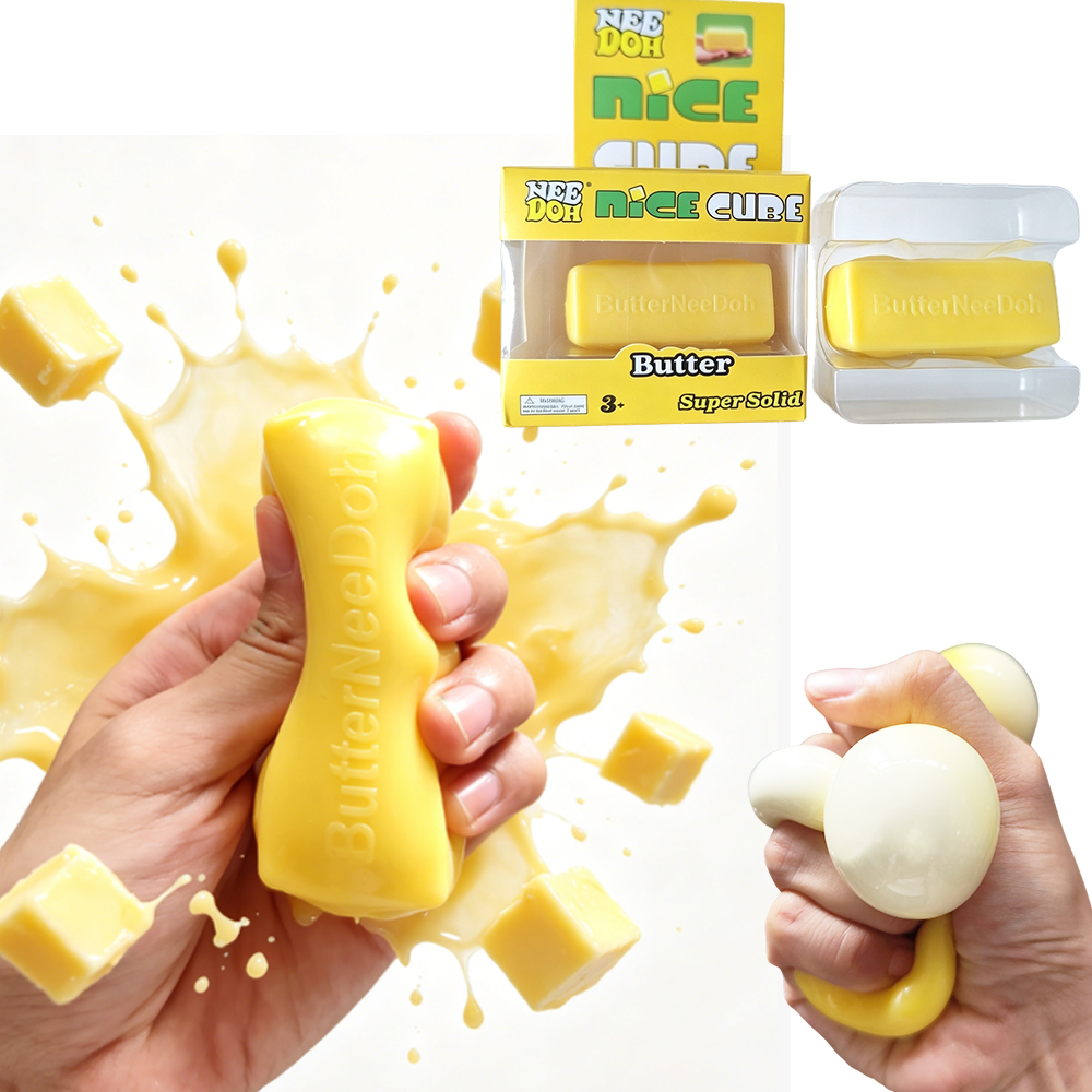 Party Games For Adults And Kids - NeeDoh Butter Stick 2026 : Jouet