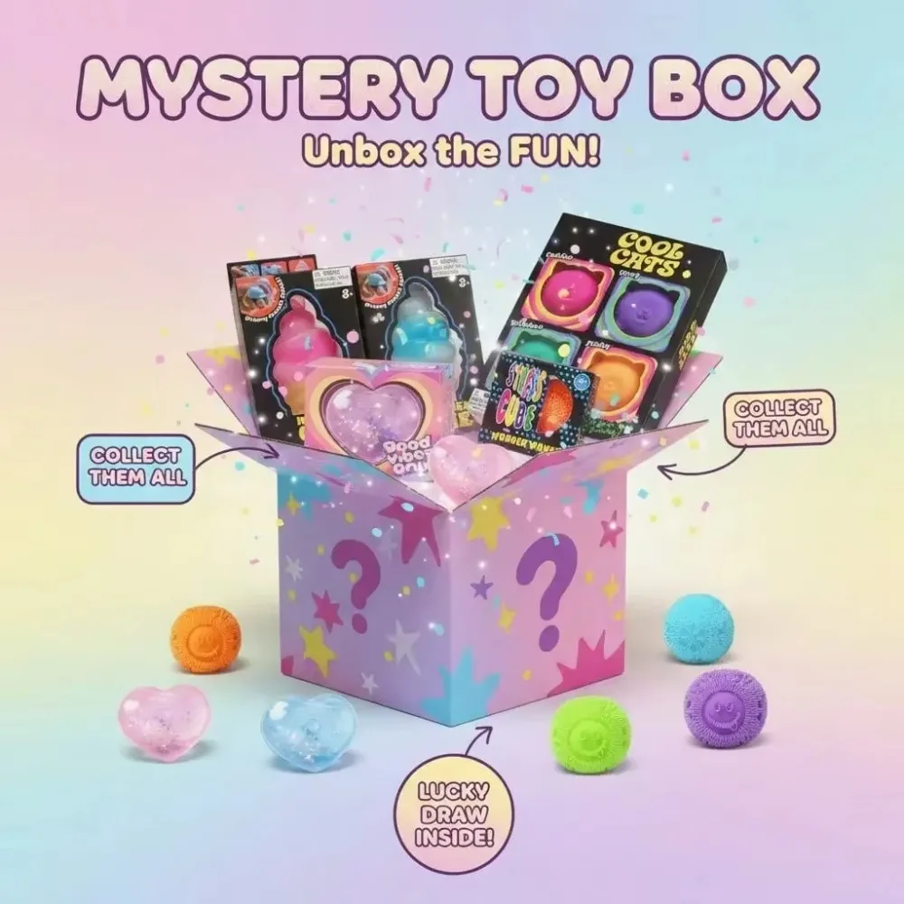 Boîte mystère Squishy, Ensembl - Party Games For Adults And Kids avis et prix